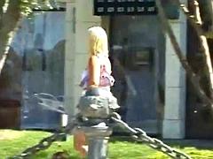 Blond, Pijpbeurt, Sperma shot, Zwart, Hardcore, Interraciaal, Geschoren, Tieten likken