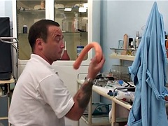 Tsjechisch, Arts, Fetisj, Hardcore, Likken, Verpleegster, Trio