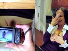 Americké, Brunetka, Erotika, Spodní prádlo, Milf žcbp, Pička, Sólo, Tanga