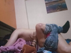 18, カップル, イく瞬間, 自家製, ラティーナ, オマンコ, ティーン