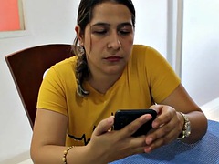 Amateur, Belle grosse femme bgf, Grosse bite, Sucer une bite, Hard, Fille latino, Pov, Pute