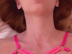 Amateur, Blonde, Sucer une bite, Couple, Mignonne, Lingerie, Pov, Chevaucher