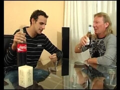 素人, ブロンド, フェラチオ, 顔射, ドイツ人, ハードコア, レトロ, オッパイの