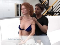 My stepbrother's hot wife Jennifer lets me unclip her bra