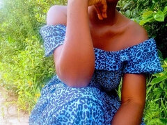 Afrikkalainen, Kotitekoinen, Ulkona