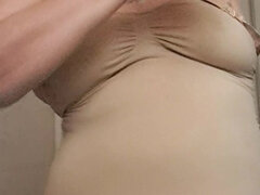 Amatör, Bbw stor vacker kvinna, Bikini, Hårig, Mogen