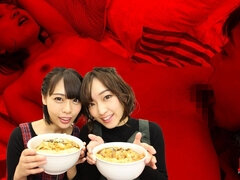 Soba & Hot Pot Party - Cute Naughty Lesbian Play Yua Nanami & Amari Hoshi