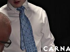 MasonicBoys - Dom Master Felix Kamp oversees barebacking of cute twink