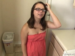 18, Cfnm, Sperm skott, Briller, Runke, Hd, Onani, Pupper