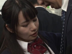 Asian teen with big tits public sex