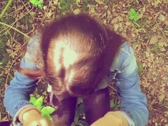 Forest, best friends fuck, outside sex