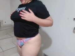 Ερασιτέχνης, Πρωκτικό, Χύσιμο, Χύσιμο, Ώριμη γυναίκα, Μικρούλης, Μουνί, Καλσόν