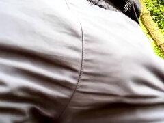 Amatéři, Velké péro, Černé, Homemade, Venku, Na veřejnosti, Sólo