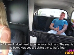 Female Fake Taxi - Passenger Obsessed By Drivers Tits 1 - Nathaly Cherie