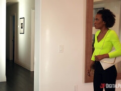 Negroa, Botas, Mulheres homem, Jeans, Lambendo, Massagem, Melharucos naturais, Tatuagem