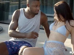 Small-tits, private-black, reverse-cowgirl