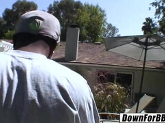 DOWN FOR BBC Lisa Ann horny wife goes for BBC Shorty Mac - Lisa ann