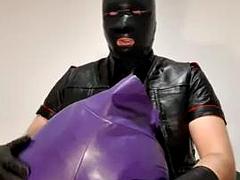 Amateur, Verga grande, Gay, Sexo duro, Cuero, Masturbación, Solo, Uniforme