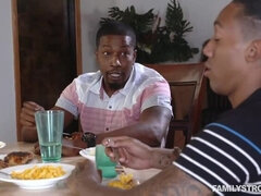 Grosse bite, Tir de sperme, Noir ébène, Groupe, Hd, Interracial