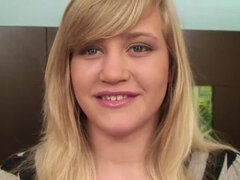 Young Blonde Teen Roxy Lovette Gets Creampied in POV Casting