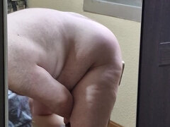 アナル, ディルド, デブ, オナニー, スペイン人