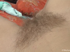 Szőke, Szőrös, Fehérnemű, Duzzadt bimbók, Harisnya