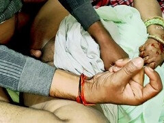 Desi stepmom and sister get wild in some hardcore role play action