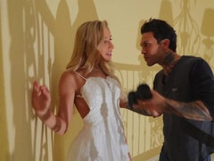 Blondin, Avsugning, Porrstjärnor, Stockings, Tonåring