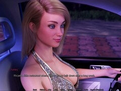 Young mother stars in a naughty porn game