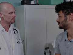 Monster cock twink stepson needs a blowjob