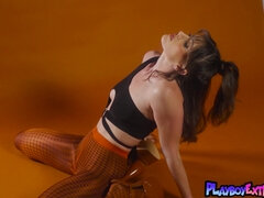 Morena, Pequeña, Flaco, Solo, Tetas