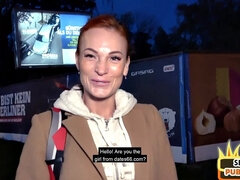 Pulled german fond of public sex