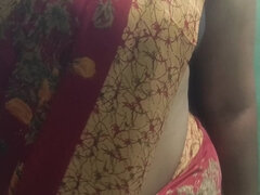 Chennai College Teacher Saree Sanding Romance in Guest House