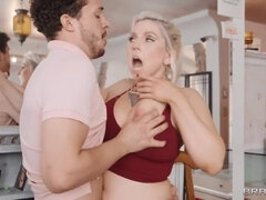 금발의, Hd, 밀프, 문신, 쓰리섬