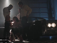 Angela White In Lures Each Man In To Take Their Turn