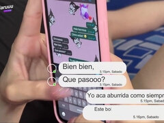 Amatør, Kukk suging, Brunette, Sperm skott, Hardcore, Trekant