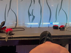 緊縛, 着衣女と全裸男, フェムドム, フェティッシュ, 足フェチ, 陵辱, お仕置き, 奴隷