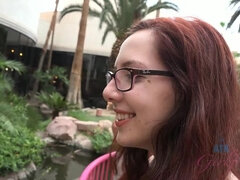 Spending a fun day with Ember in Las Vegas