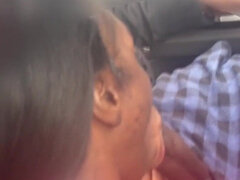 아마추어, 흑인, 오랄섹스, 자동차, 여자친구, 야외의