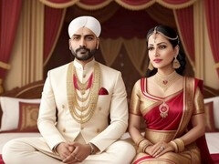 Hot Indian girl Mango Bhabhi gets wild for the first time