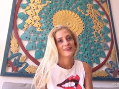 GERMAN SCOUT - SKINNY SPIC GABRIELA PICK UP AND ROUGH BANG AT REAL PUBLIC CASTING - Reality