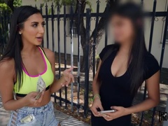 Culo, Negro, Morena, Pareja, Gafas, Besar, Latina, Al aire libre