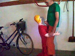 Amatør, Onani, Udendørs, Legetøj, Snugkigger