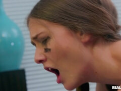 Sexy minx Samantha Hayes fucks like wild