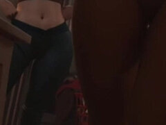 18, 3d, Stor svart kvinne, Spill, Moden, Milf, Mamma, Tenåring