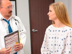 Blondine, Pik sutte, Doktor, Hundestilling, Sygeplejerske, Teenager, Trekant, Bryster