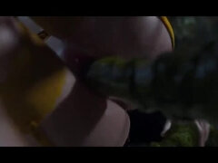 Hermione Granger Tied Up with the Devil's Tentacles