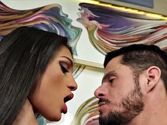 Shemale Mirella Ferraz and her desire to fuck without a condom