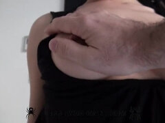 Anal, Stor rumpe, Kukk suging, Brunette, Hårete, Hardcore, Hotell, Trekant