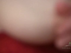 Trixie's Hairy Mature Pussy Exposed in Lingerie Stripping